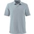 Polo-Shirt Basic ohne Brusttasche, graumelange, Größe S